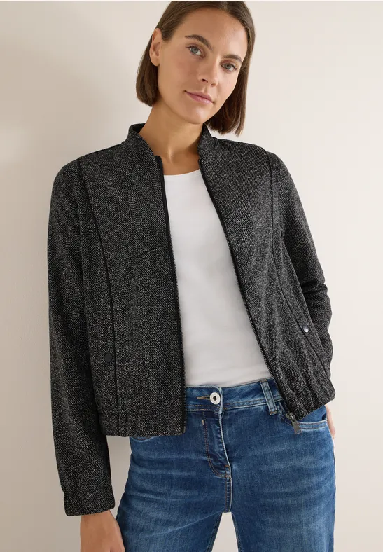 Blouson mit Elastiksaum günstig online kaufen