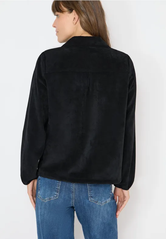 Cordjacke mit Tunnelzug günstig online kaufen