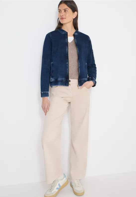 Thumbnail - Cecil Damen Jogg Blouson in Blau, Gr: S
