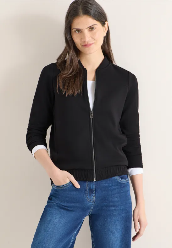 Thumbnail - Cecil Damen Leichte Jacke in Schwarz, Gr: 3XL
