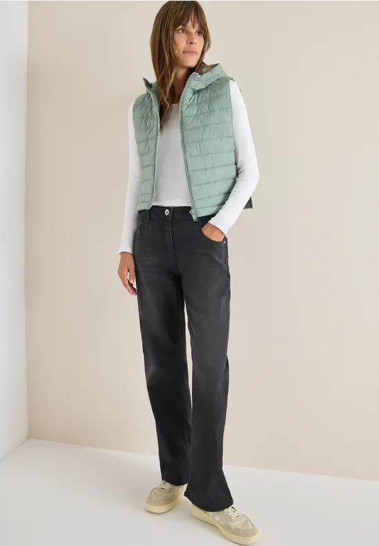 Cecil Femme Gilet à enfiler in Vert, Gr: XS-S