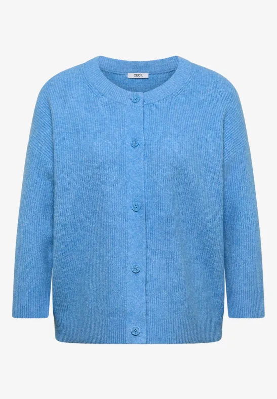 Thumbnail - Cecil Damen Kurzer Cardigan in Blau, Gr: M