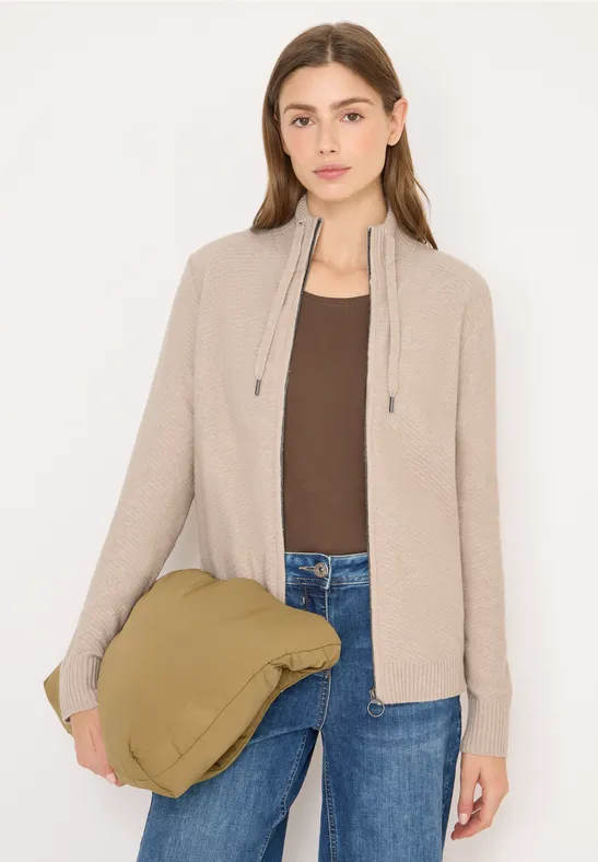 Cardigan mit Stehkragen günstig online kaufen