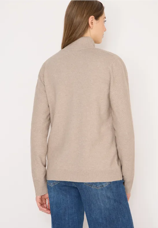 Cardigan mit Stehkragen günstig online kaufen