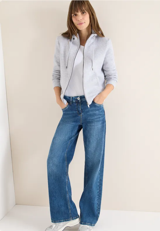 Glitzernde Hoodie Sweatjacke günstig online kaufen