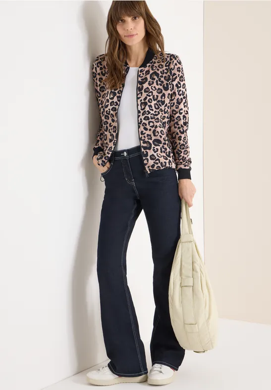 Thumbnail - Cecil Damen Leo Sweatblouson in Beige, Gr: M