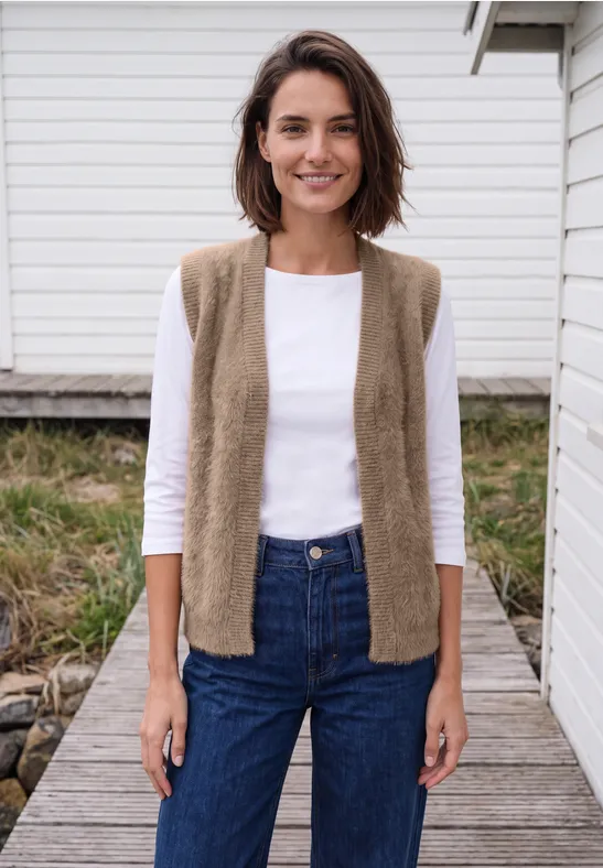 Openvallend vest