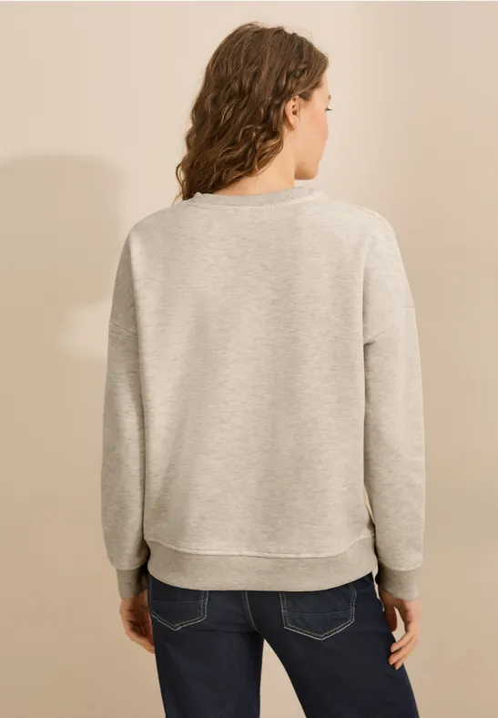 Sweatshirt mit Stickerei günstig online kaufen