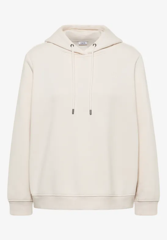 Thumbnail - Cecil Damen Kapuzen Sweatshirt in Grau, Gr: L