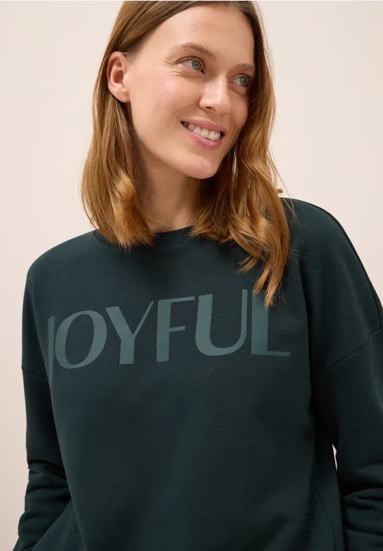 Sweatshirt mit Tunnelzug günstig online kaufen
