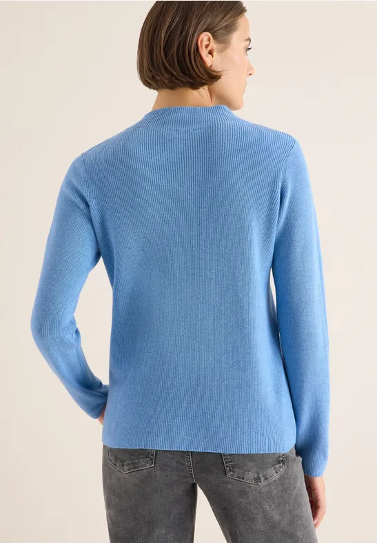 Strukturmix Pullover günstig online kaufen