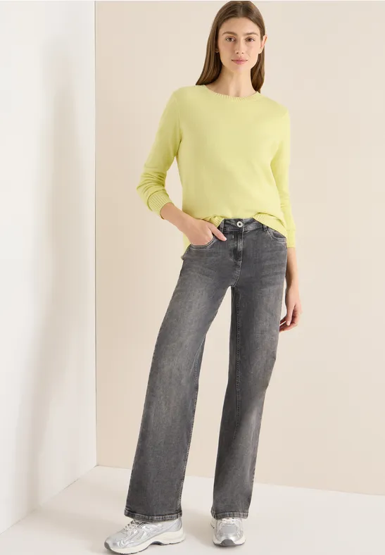 CECIL Softer Pullover in Unifarbe