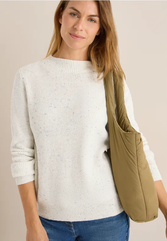 Pullover mit feinem Muster günstig online kaufen