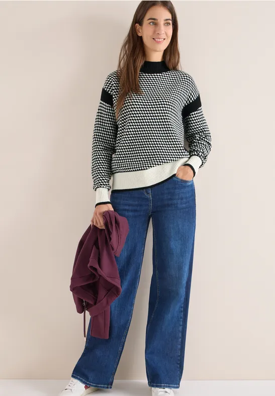 Struktur-Pullover günstig online kaufen
