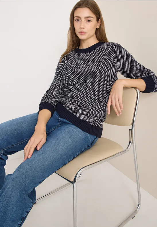 Strukturpullover günstig online kaufen