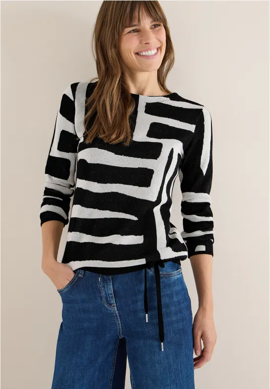 Jacquard Pullover günstig online kaufen