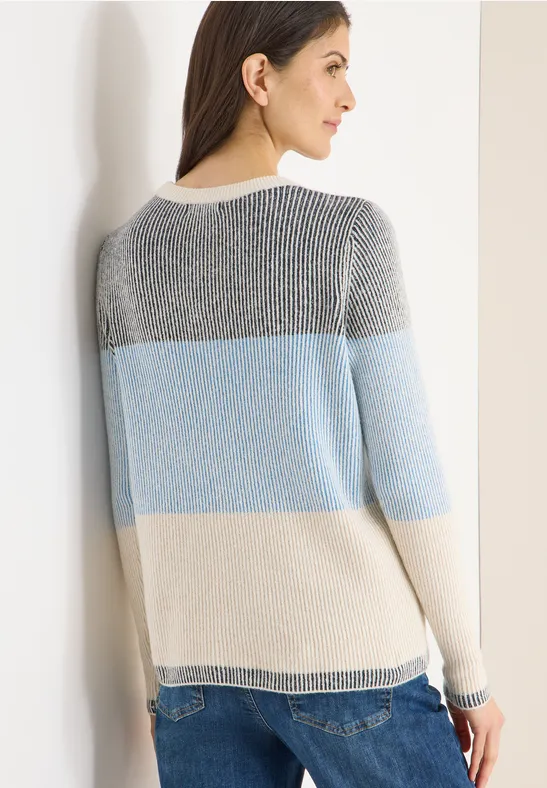 Softer Streifen Pullover günstig online kaufen