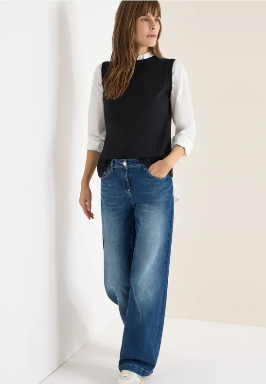 Thumbnail - Cecil Damen Pullunder in Schwarz, Gr: M