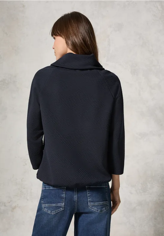 Cecil Rollkragenshirt mit 3/4 Ärmeln günstig online kaufen