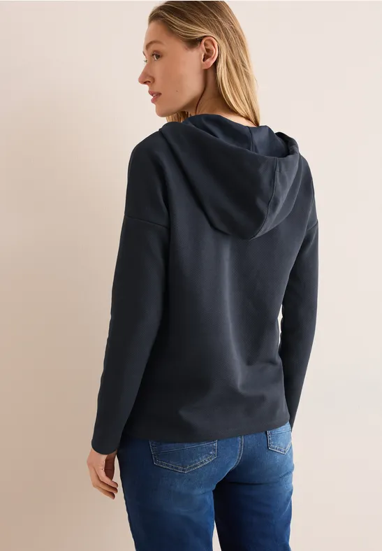 Twill Hoodie Shirt günstig online kaufen
