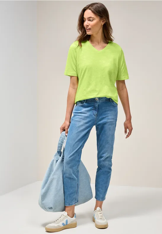 cecil Basic V-Neck T-Shirt