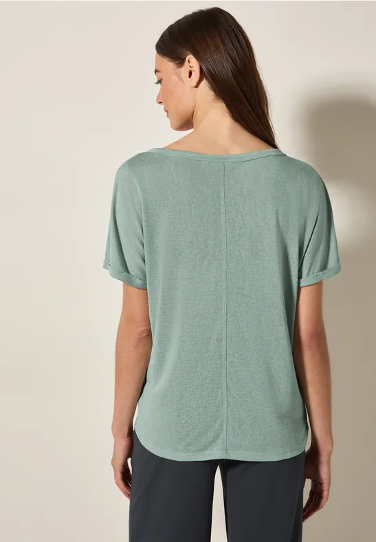 Cecil Print-Shirt im angenehmen Materialmix günstig online kaufen