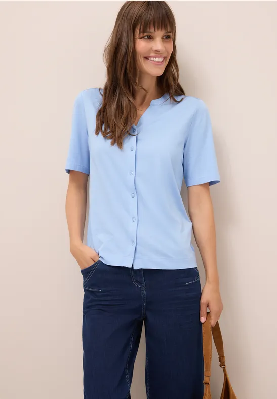T-Shirt im Tunika-Look günstig online kaufen