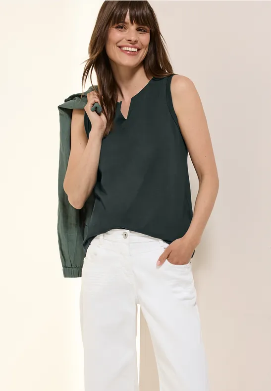 Top in effen kleur