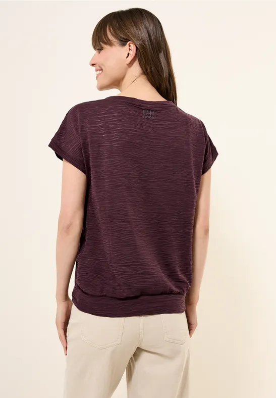 Shirt im Ausbrenner-Look günstig online kaufen