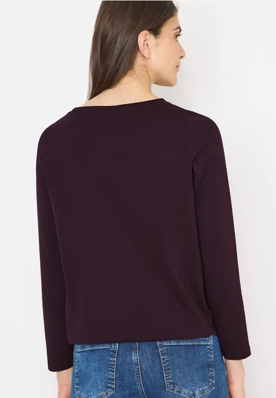 Shirt in Unifarbe günstig online kaufen
