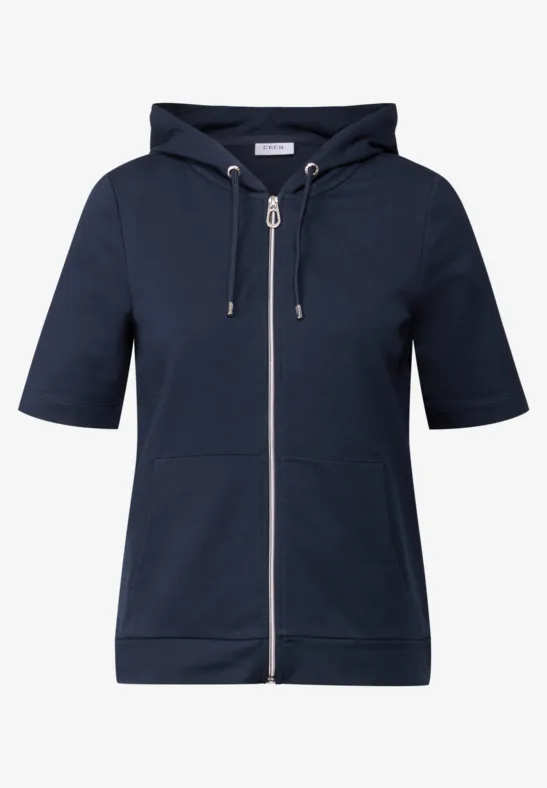 Thumbnail - Cecil Damen Kapuzenjacke in Blau, Gr: M