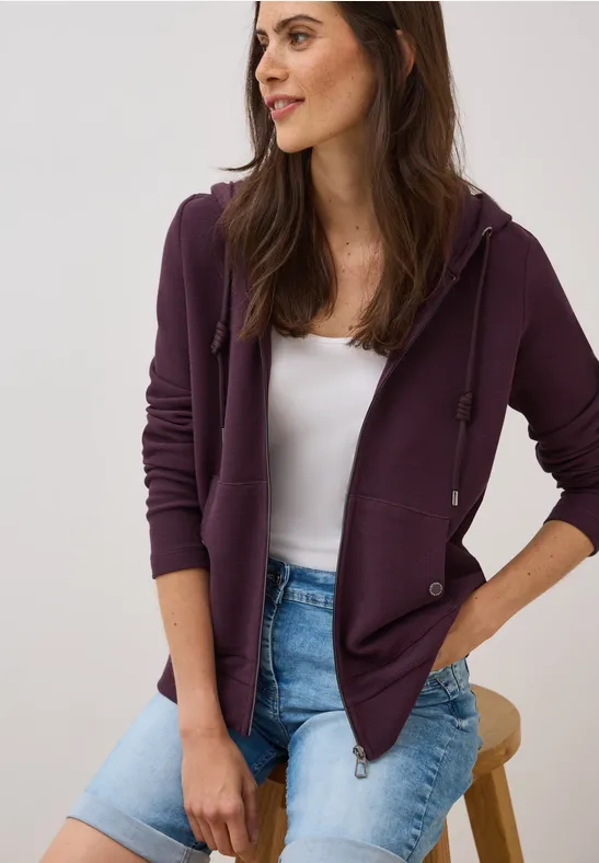 Cecil Sweatjacke, mit Kängurutasche günstig online kaufen