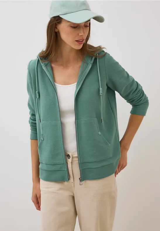 Cecil Sweatjacke, mit Kängurutasche günstig online kaufen