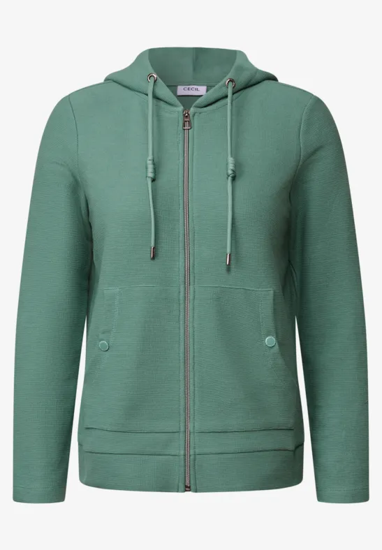 Thumbnail - Cecil Damen Leichte Kapuzenjacke in Grün, Gr: XXL