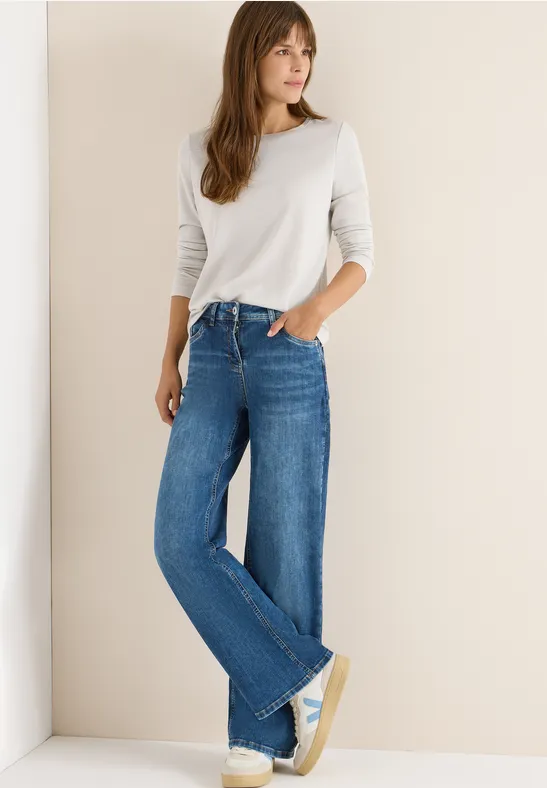 Cecil Shirt met ronde hals