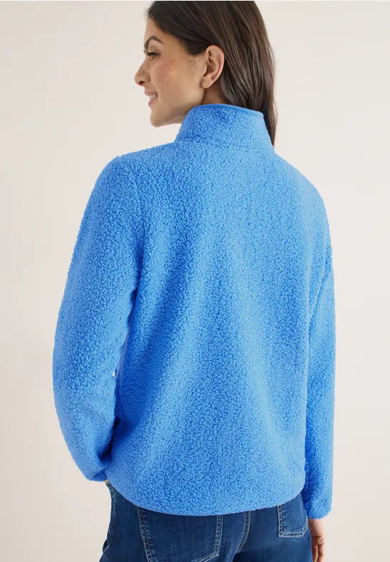 Softe Jacke mit Zipper günstig online kaufen