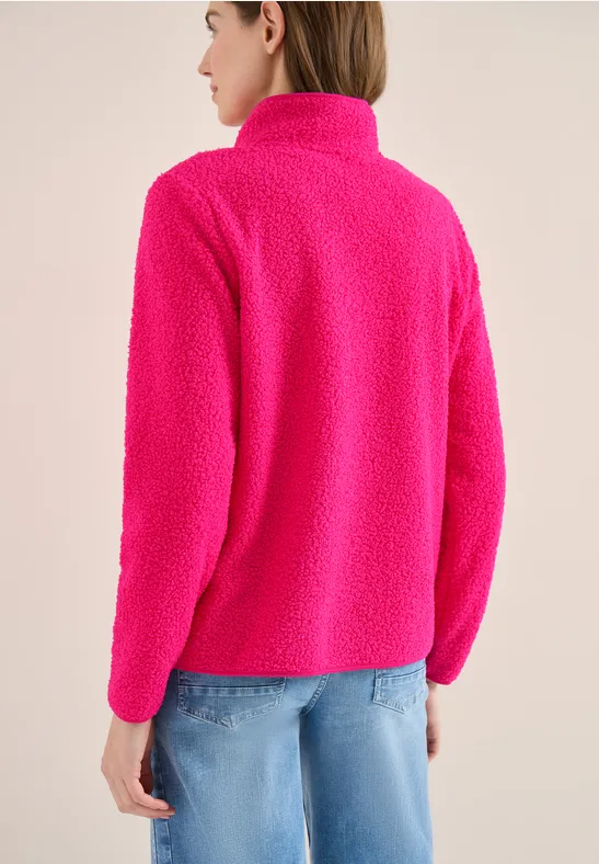 Softe Jacke mit Zipper günstig online kaufen