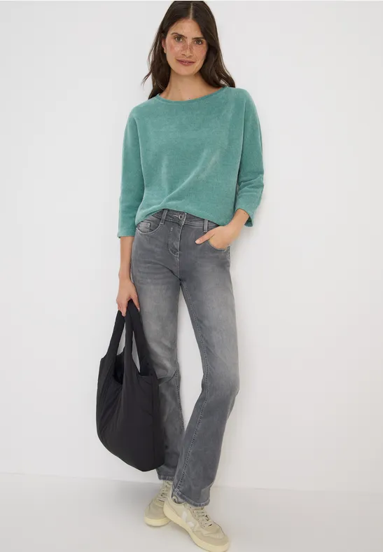 Thumbnail - Cecil Damen Cordshirt in Grün, Gr: XS