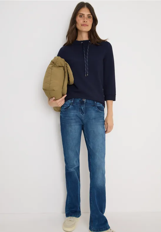 Thumbnail - Cecil Damen Ottoman Shirt in Blau, Gr: L