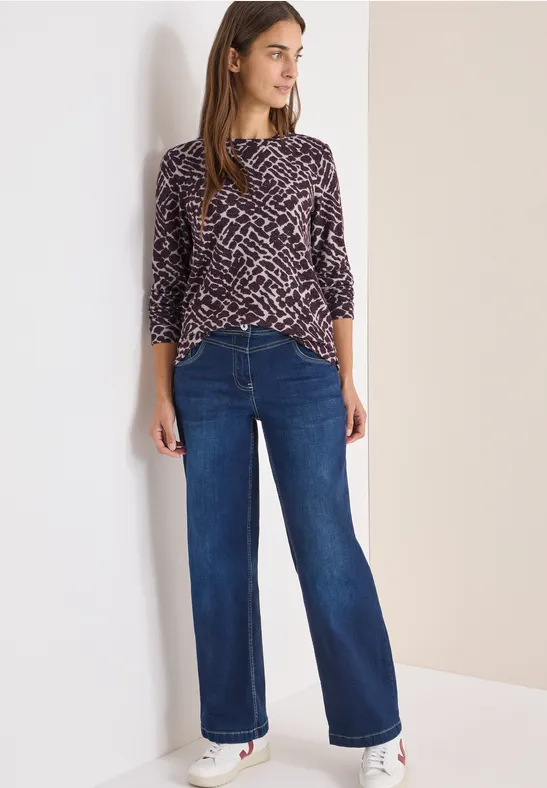 Kuscheliges Print-Shirt günstig online kaufen