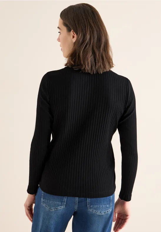 Rippstruktur Shirt günstig online kaufen