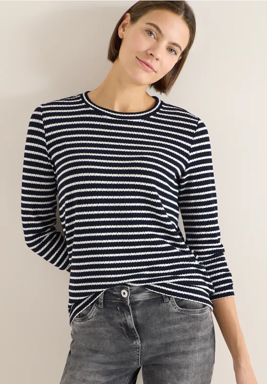 Gestreiftes Langarmshirt günstig online kaufen