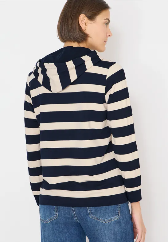 Gestreiftes Hoodie-Shirt günstig online kaufen