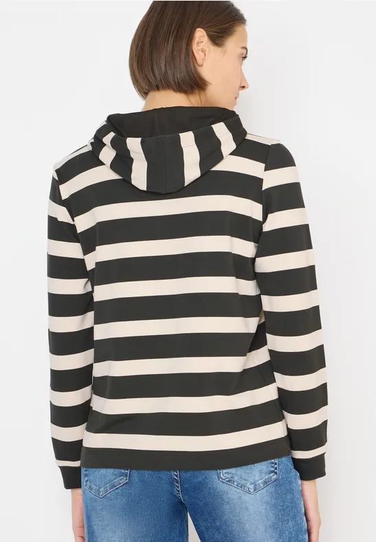 Gestreiftes Hoodie-Shirt günstig online kaufen