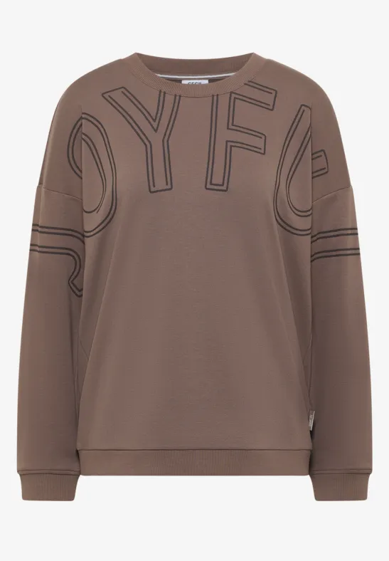 Thumbnail - Cecil Damen Shirt mit Frontprint in Beige, Gr: M