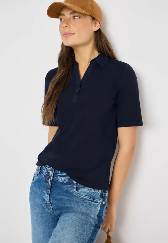 Basic Poloshirt mit Kurzarm günstig online kaufen