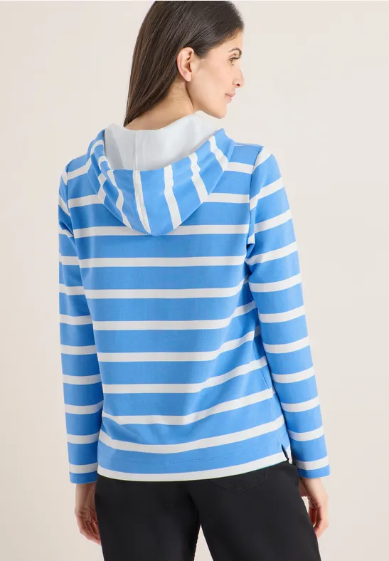 Gestreiftes Hoodieshirt günstig online kaufen