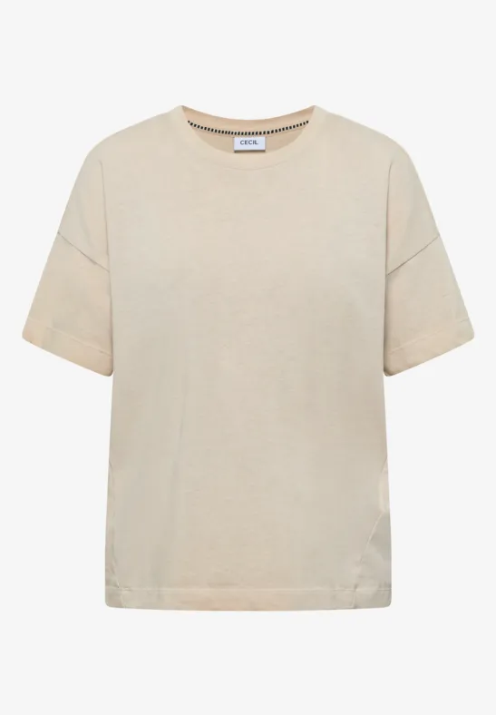Thumbnail - Cecil Damen Garment dye Shirt in Beige, Gr: L
