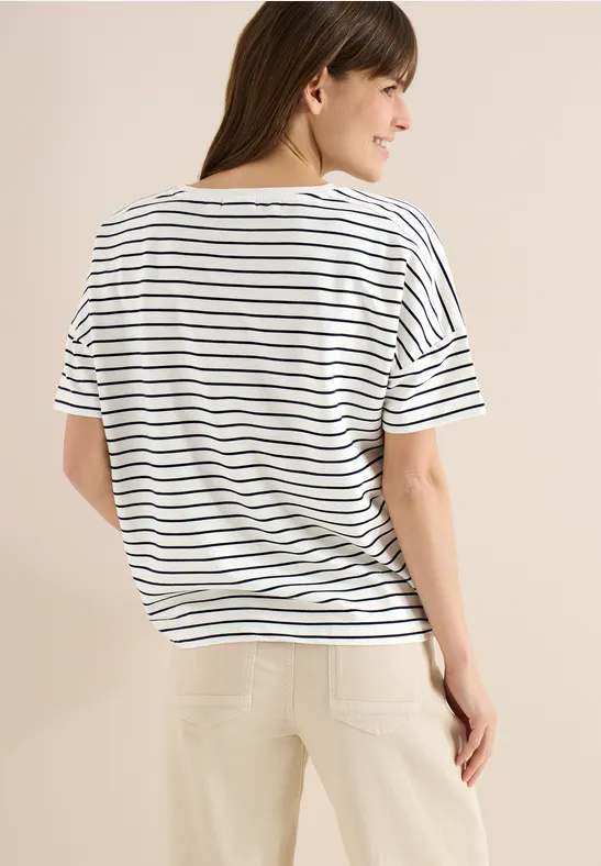 Shirt mit Raffung günstig online kaufen