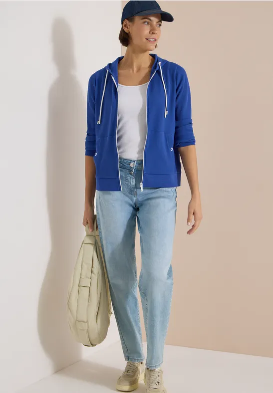 cecil Langarm Jacke mit Kapuze und Struktur B32564317765L